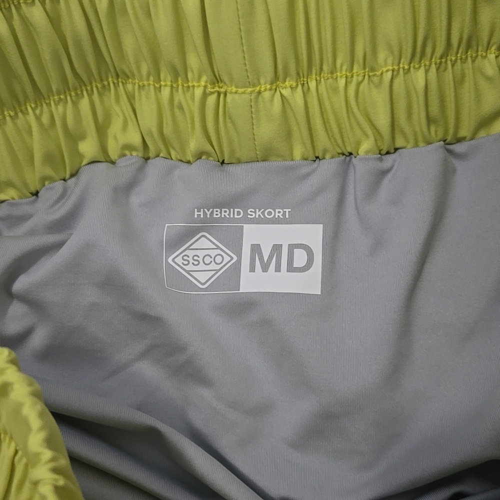 Tennis Skort Lime Green Pickleball High Waist Activeweae Athletic Size Med NWT - Picture 9 of 16